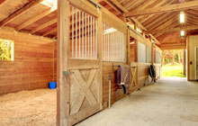 Castle Rising stable construction leads